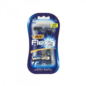 BIC MAQUINA DE AFEITAR FLEX 3 x 2u