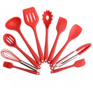 CORBAS UTENSILiOS DE SILICONA SET  x 10u
