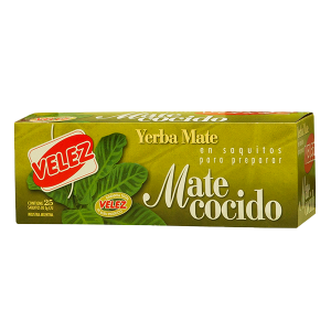 VELEZ MATE COCIDO EN SAQUITO x 25u